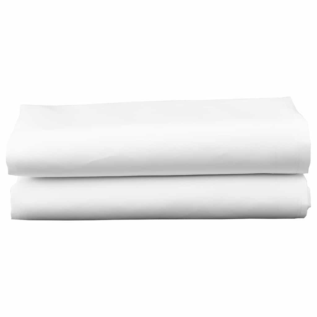 Markisenersatz Weiß 1000 x 160 cm Polyesterleinwand
