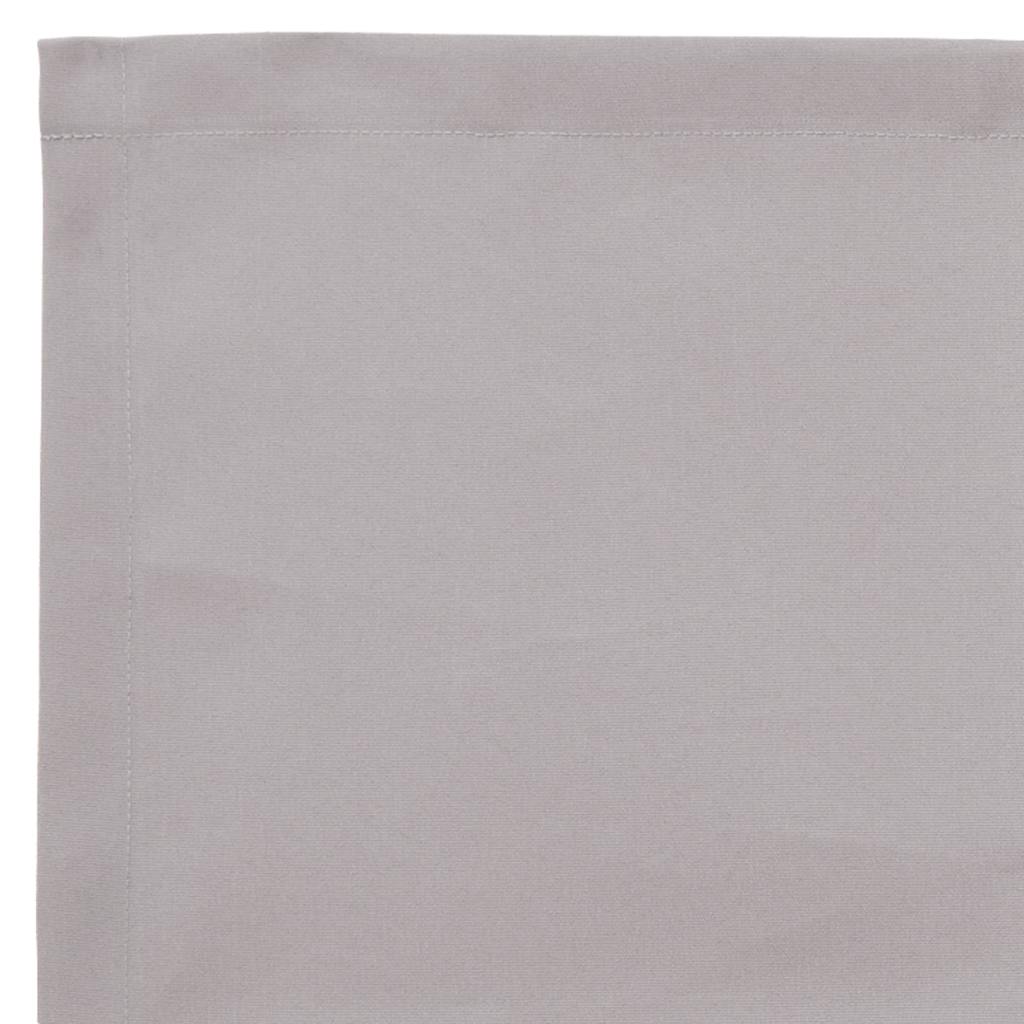 Markisenersatz Hellgrau 1000 x 160 cm Polyesterleinwand