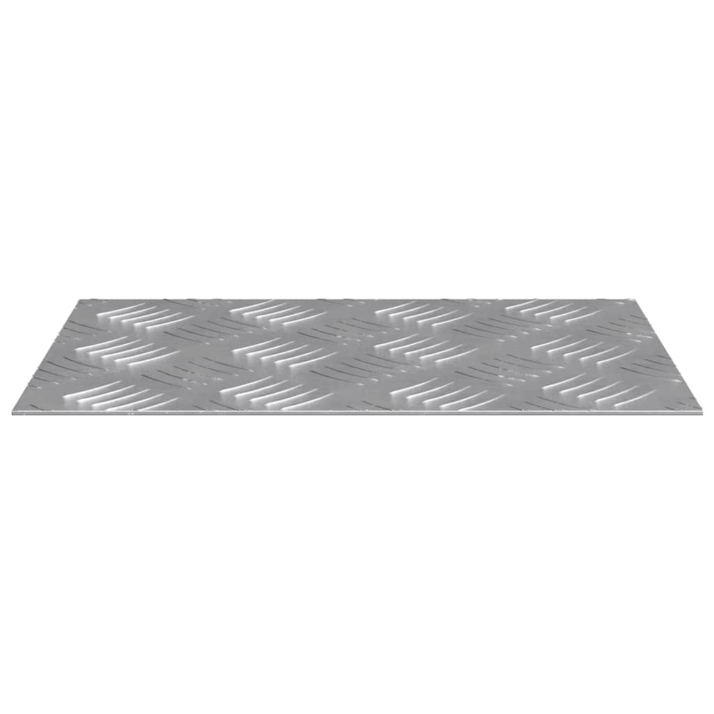 Treppe Tritt Rechtwinklig 2 pcs Silber 30 x 20 cm Aluminium