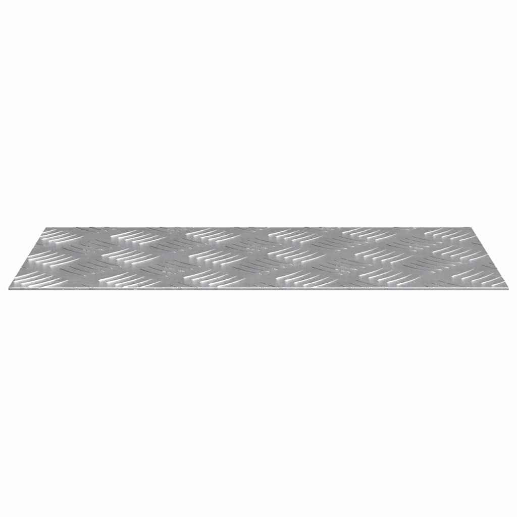 Treppe Tritt Rechtwinklig 2 pcs Silber 40 x 20 cm Aluminium