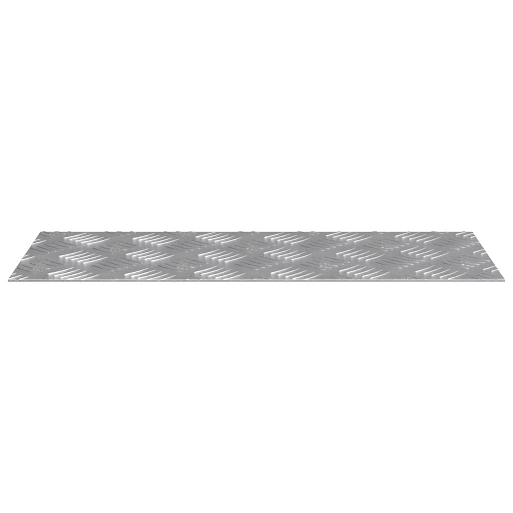 Treppe Tritt Rechtwinklig 4 pcs Silber 50 x 20 cm Aluminium
