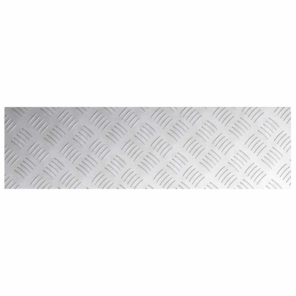 Treppe Tritt Rechtwinklig 2 pcs Silber 70 x 20 cm Aluminium