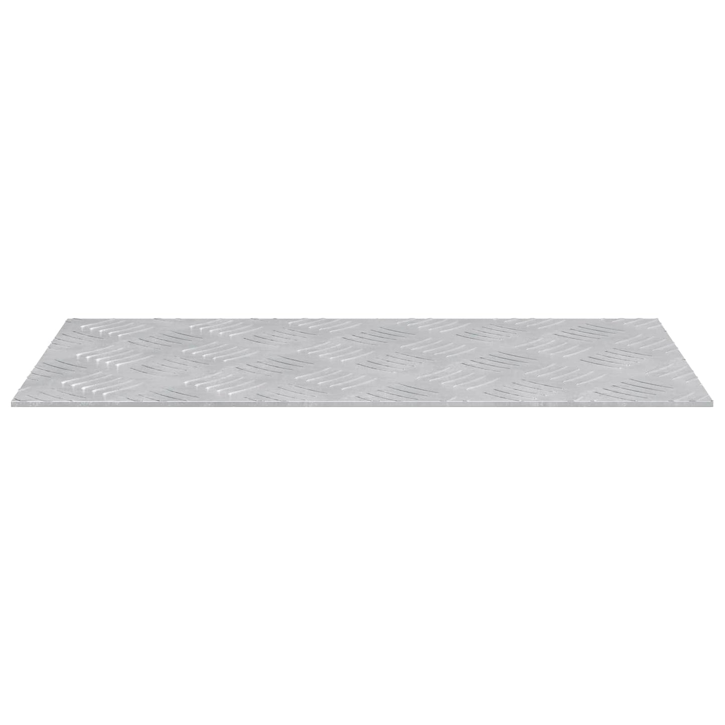 Treppe Tritt Rechtwinklig 2 pcs Silber 50 x 25 cm Aluminium