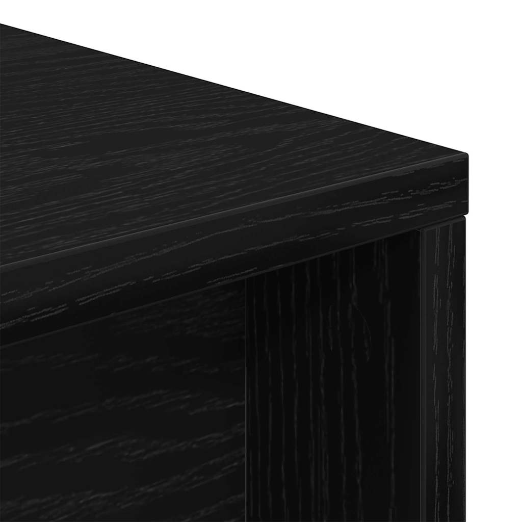 Desk Black Oak-look 200 x 50 x 76 cm