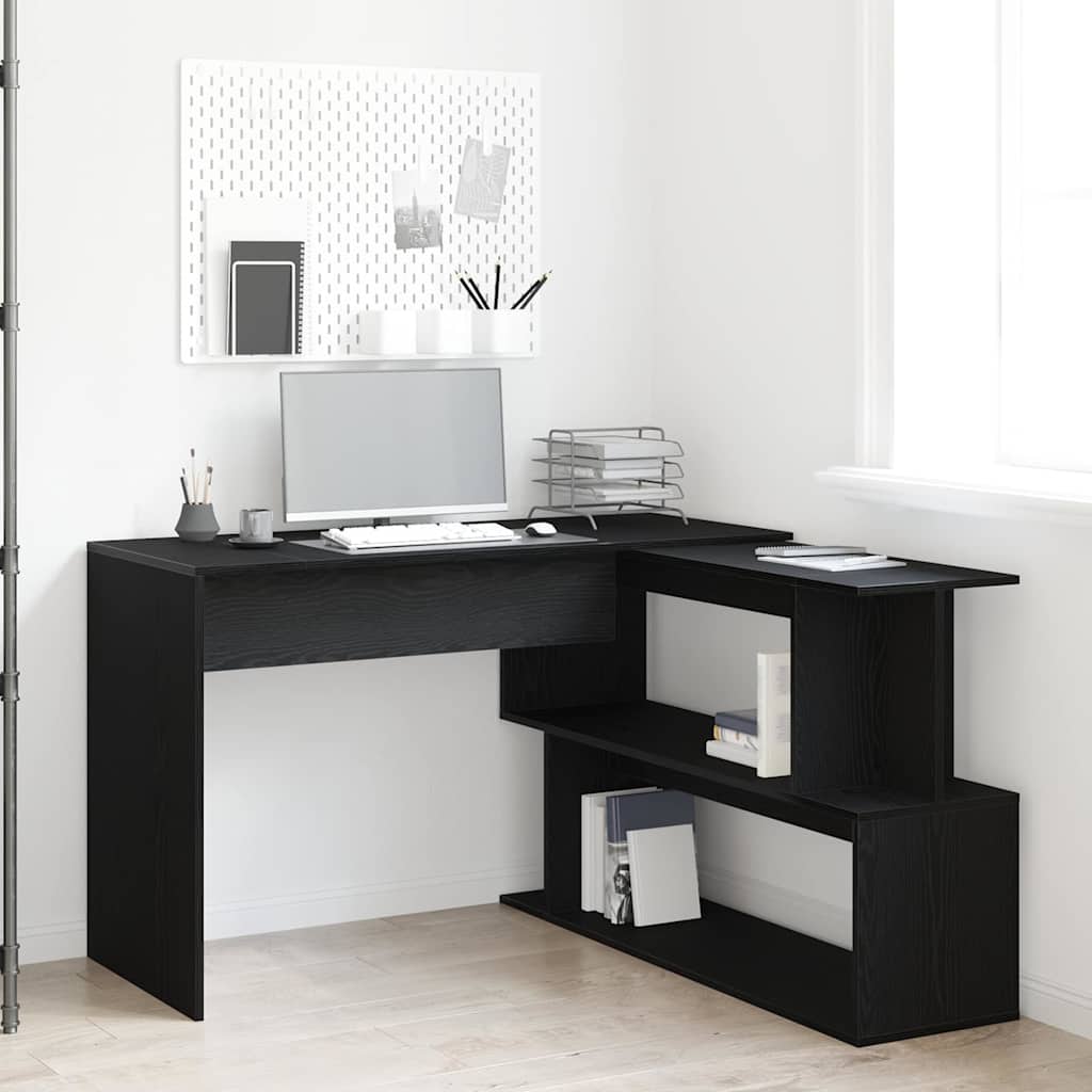 Desk Black Oak-look 200 x 50 x 76 cm