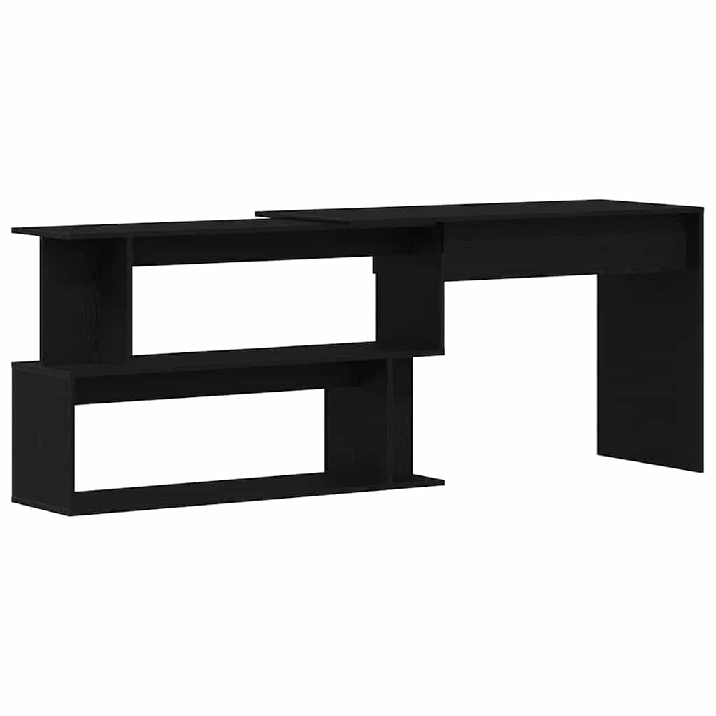 Desk Black Oak-look 200 x 50 x 76 cm