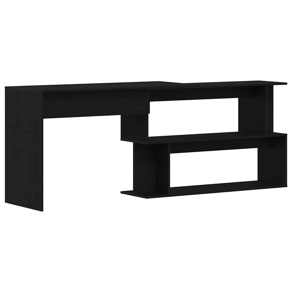 Desk Black Oak-look 200 x 50 x 76 cm