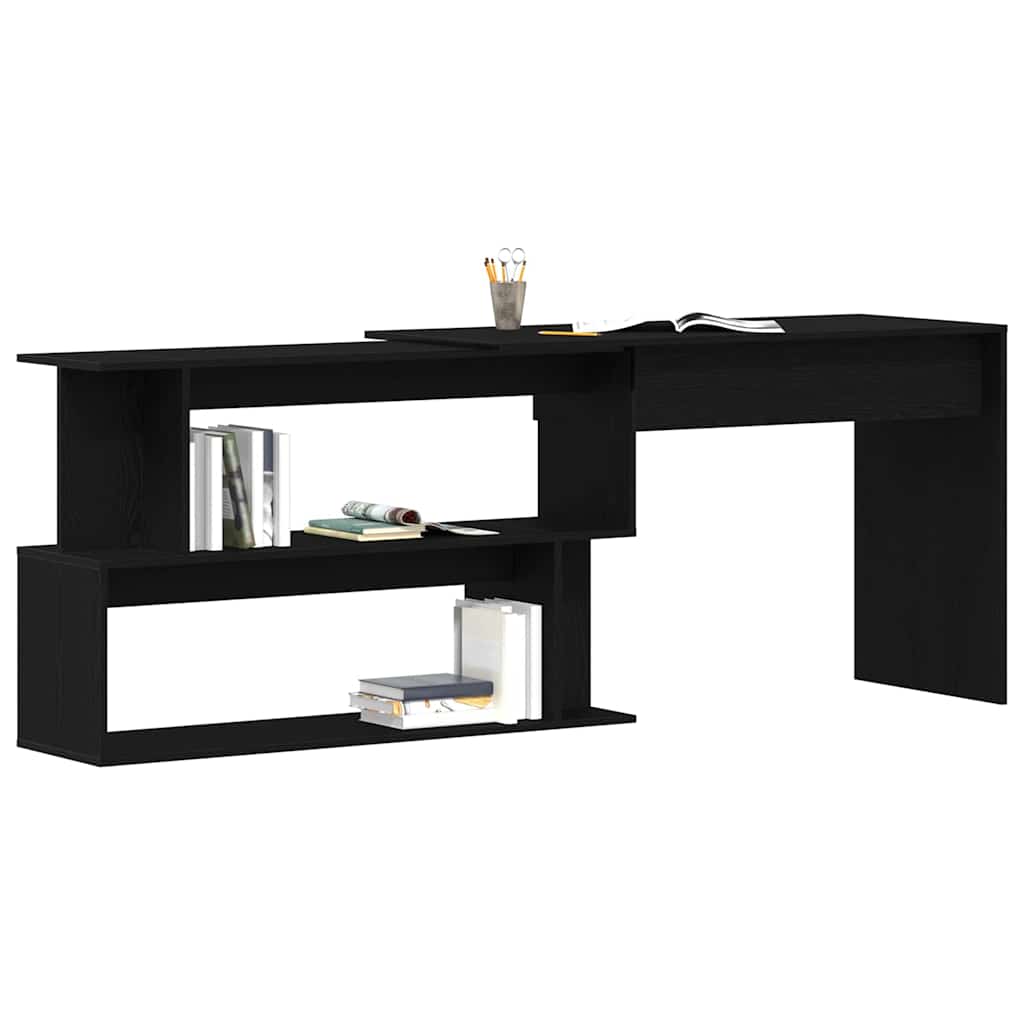 Desk Black Oak-look 200 x 50 x 76 cm