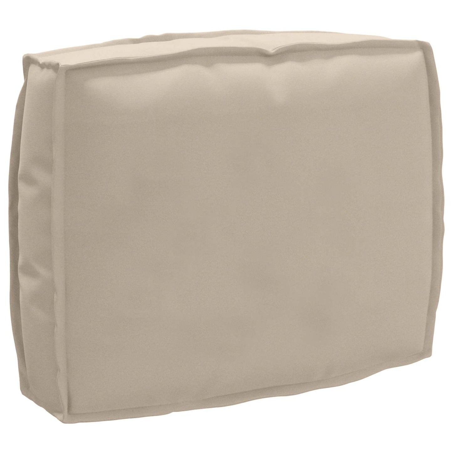 Cushion Taupe 50 x 40 x 12 cm Oxford fabric