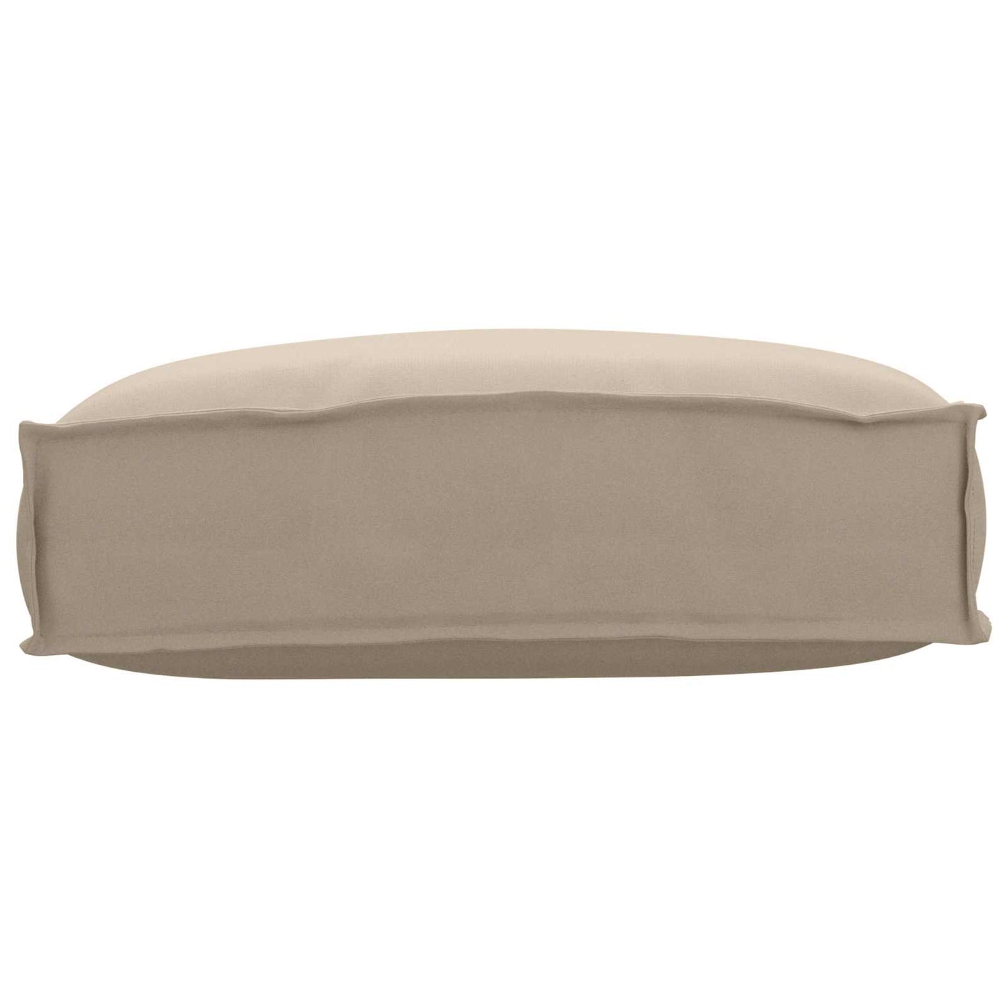 Cushion Taupe 50 x 40 x 12 cm Oxford fabric