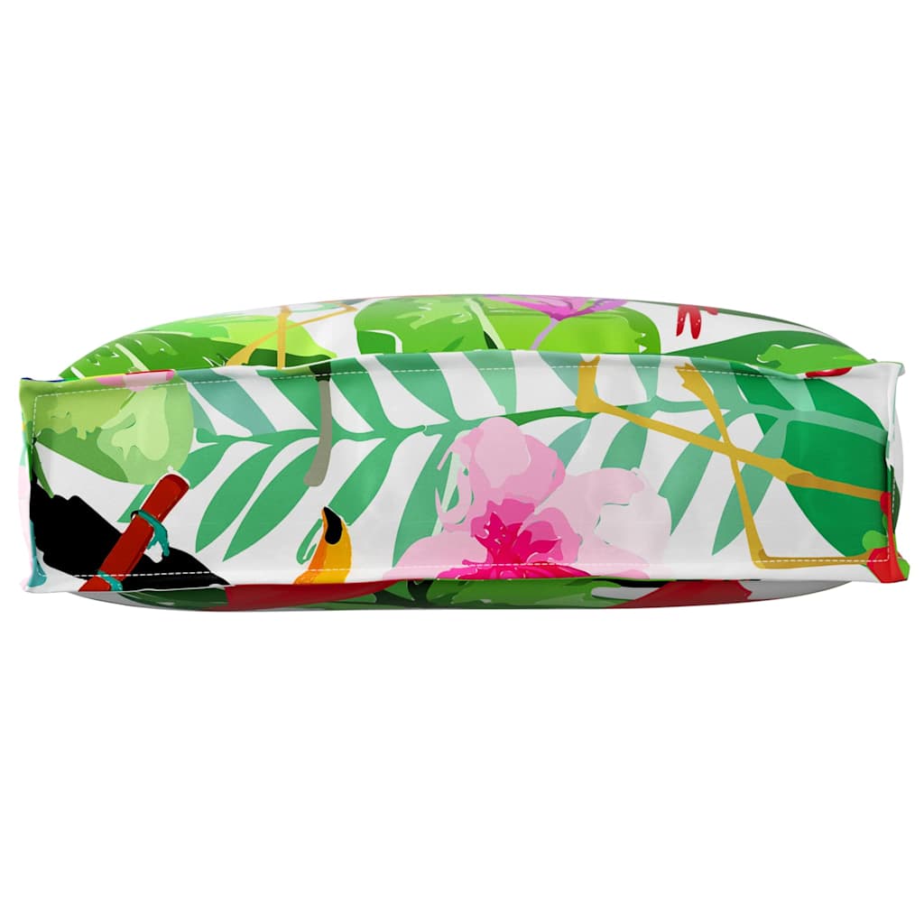 Cushion Floral Multicolored 50 x 40 x 12 cm Oxford fabric