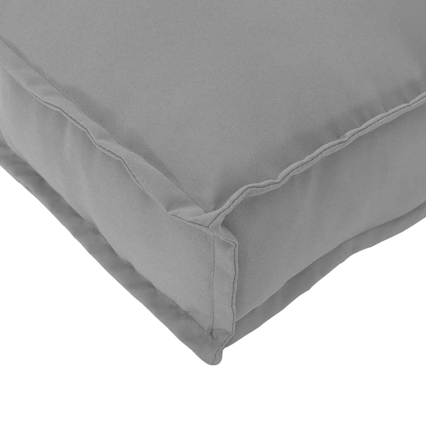Kissen Grau 50 x 50 x 12 cm Oxford-Stoff