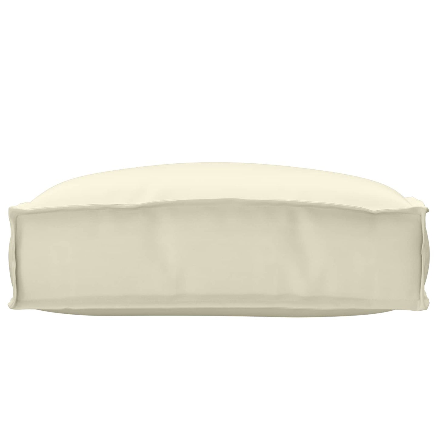 Kissen Creme 50 x 50 x 12 cm Oxford-Stoff
