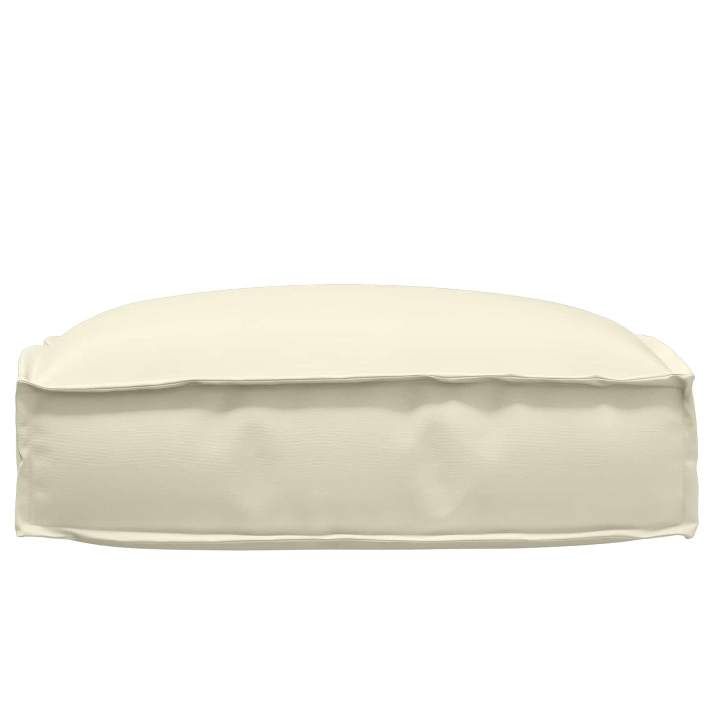 Kissen Creme 50 x 50 x 12 cm Oxford-Stoff