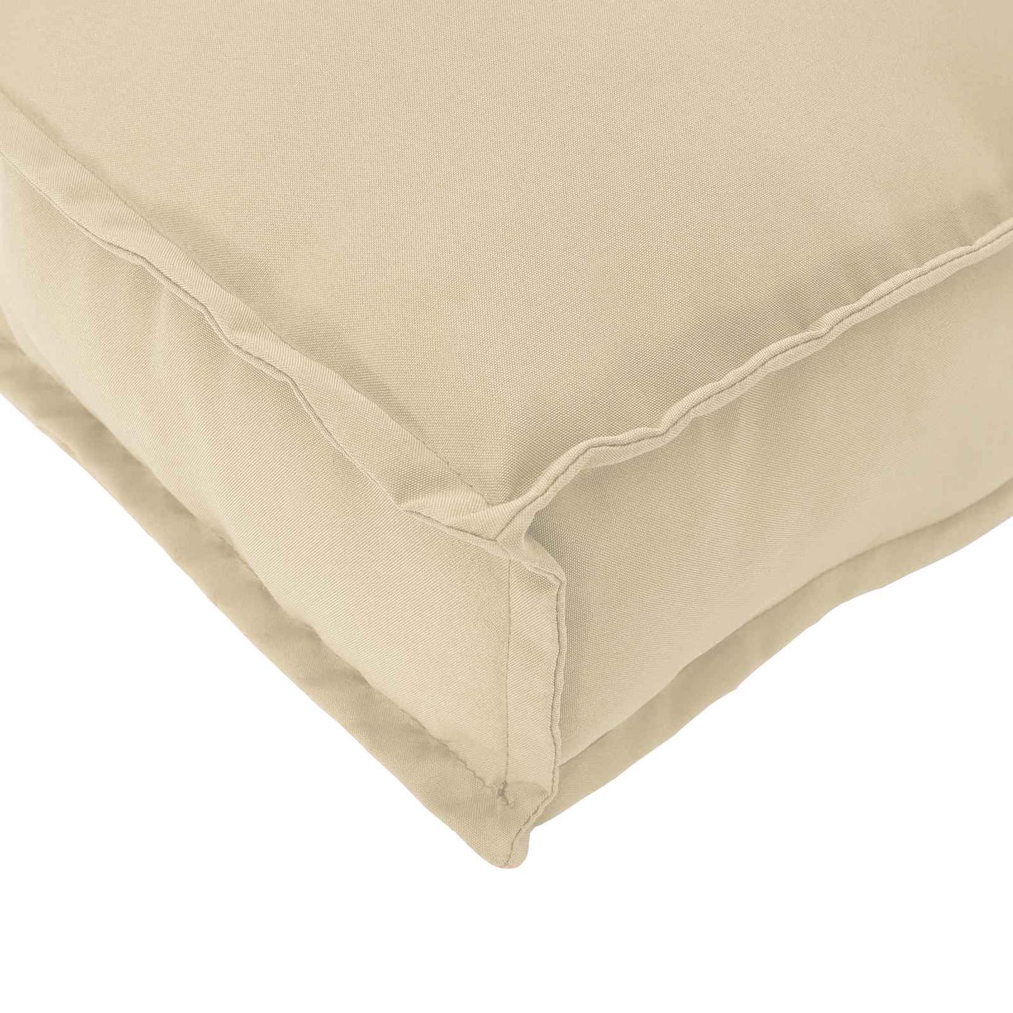 Pillow Beige 60 x 40 x 12 cm Oxford Fabric
