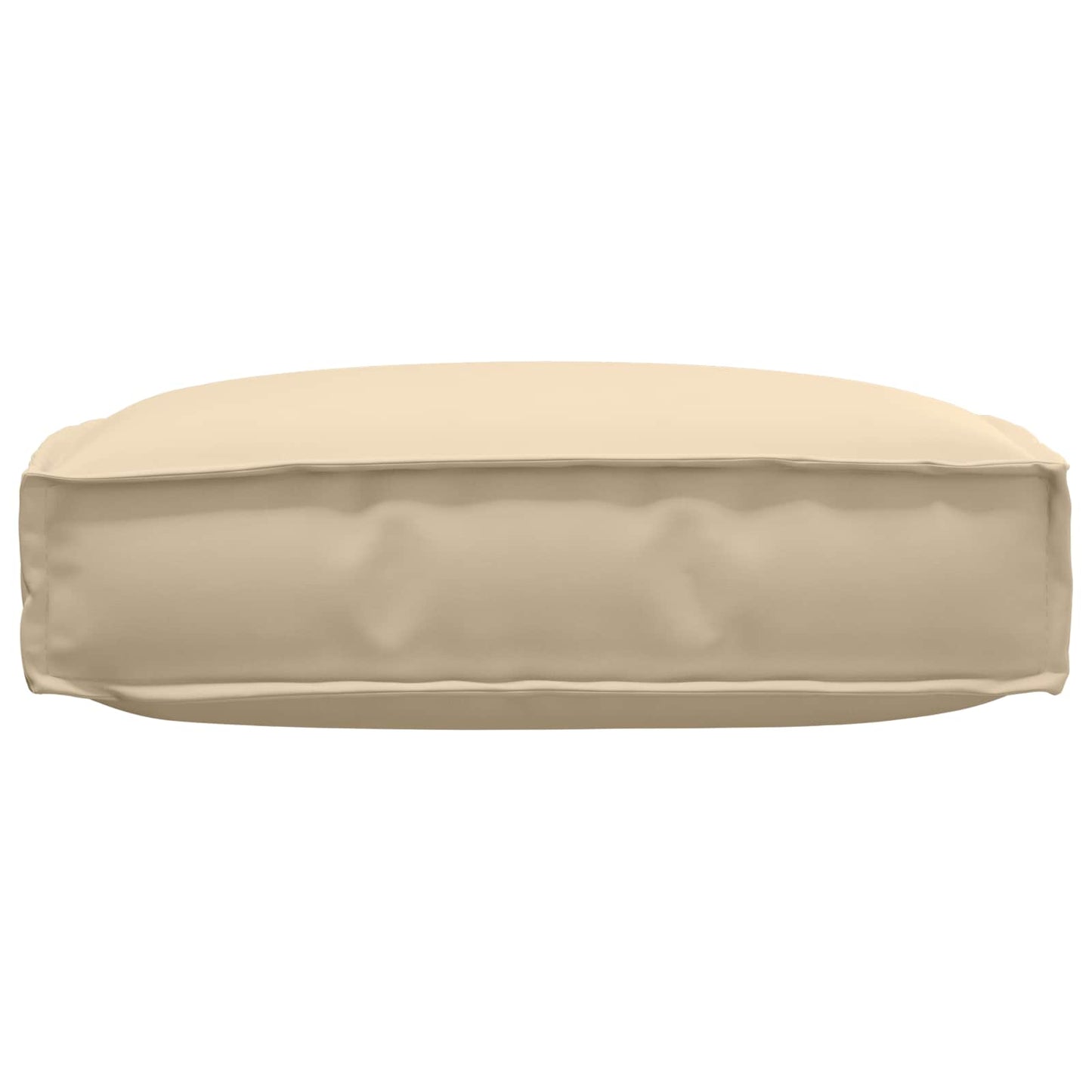 Kissen Beige 60 x 60 x 12 cm Oxford-Stoff