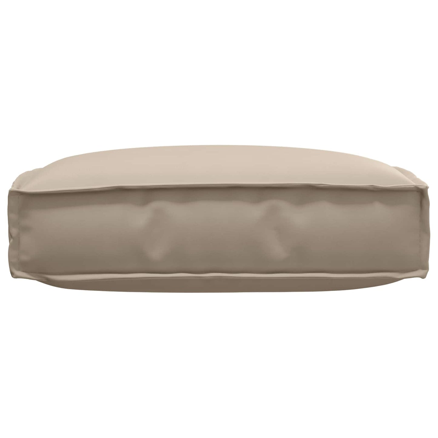 Kissen Taupe 60 x 60 x 12 cm Oxford-Stoff