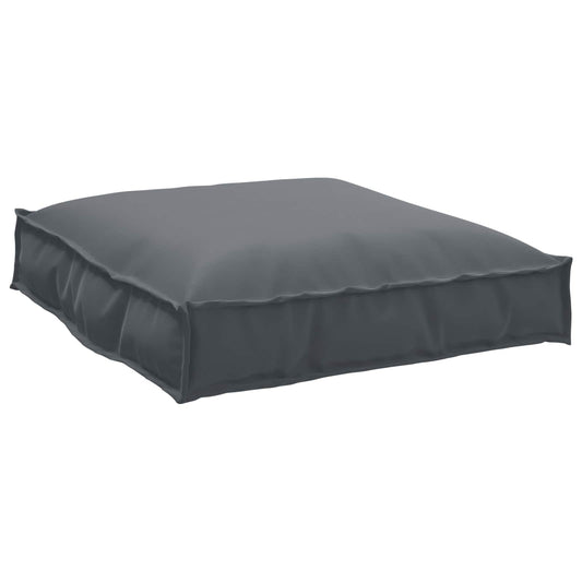 Coussin de palette pour un siège adapté anthracite 70 x 70 x 12 cm
