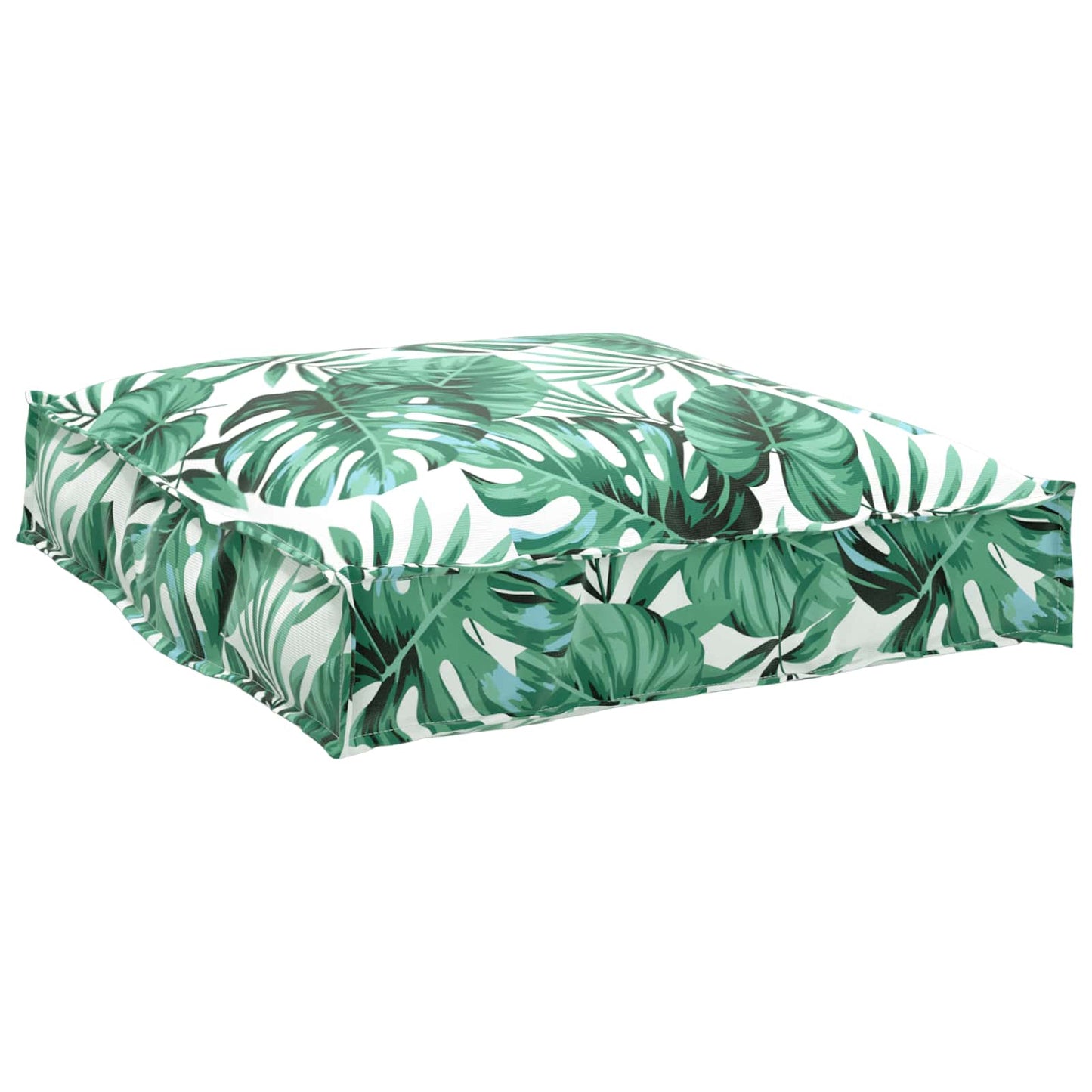 Coussin Motif feuille 70 x 70 x 12 cm Tissu Oxford