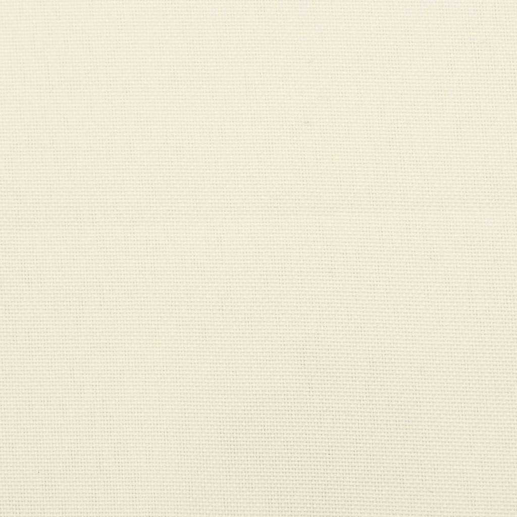 Coussin crème 80 x 80 x 12 cm Tissu Oxford