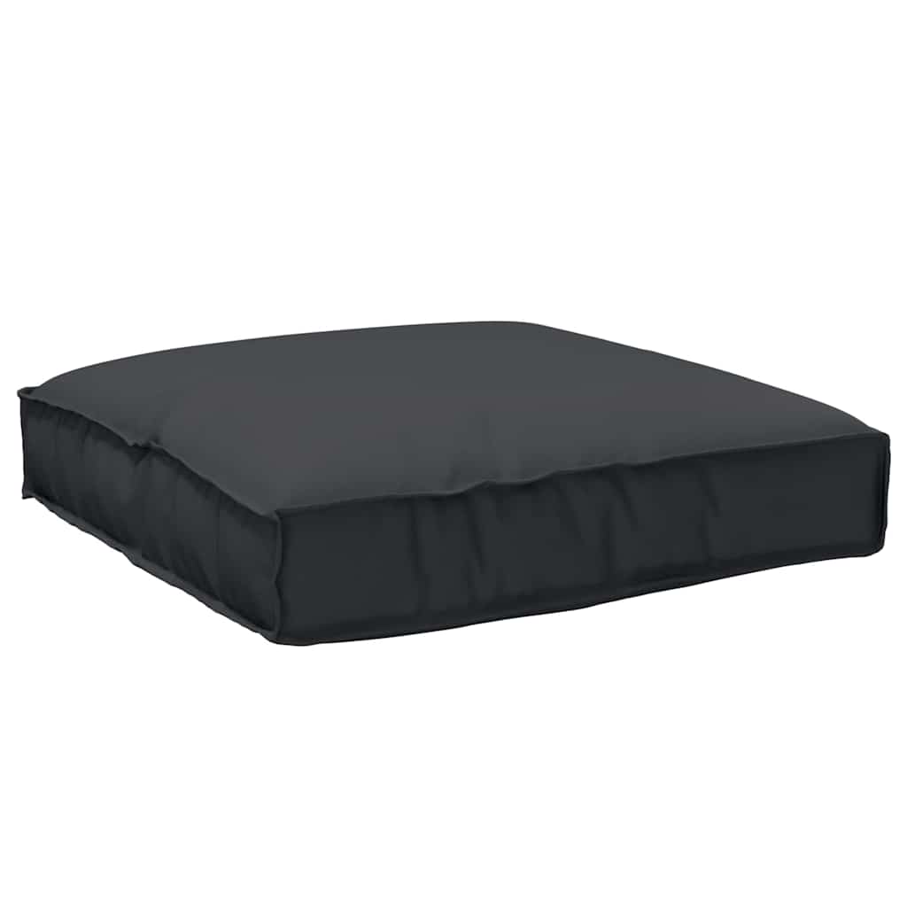 Palettkissen für geeigneten Sitz Schwarz 80 x 80 x 12 cm