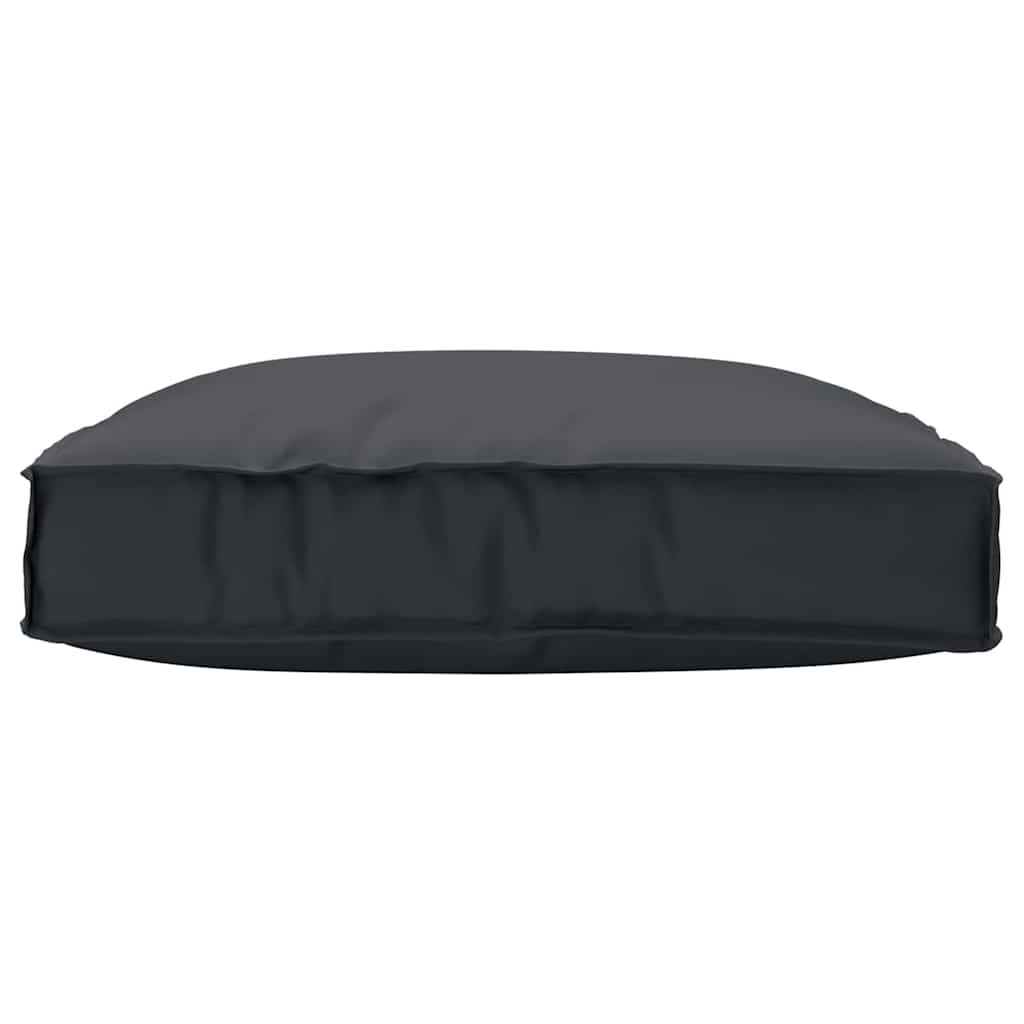 Palettkissen für geeigneten Sitz Schwarz 80 x 80 x 12 cm