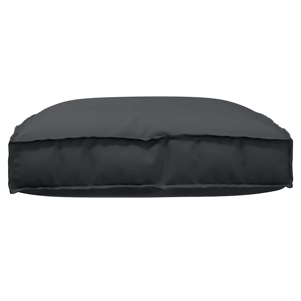 Palettkissen für geeigneten Sitz Schwarz 80 x 80 x 12 cm