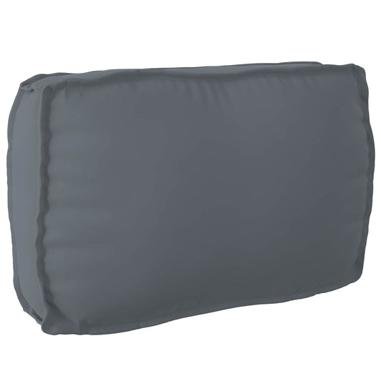 Kissen Anthrazit 70 x 40 x 12 cm Oxford-Stoff