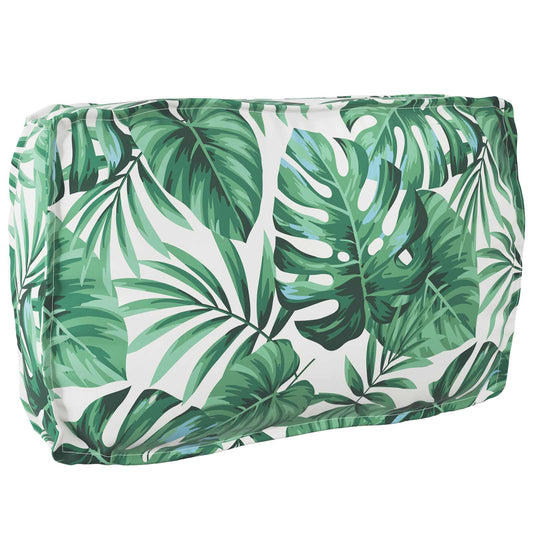 Kissen Blatt Blattmuster 70 x 40 x 12 cm Oxford-Stoff