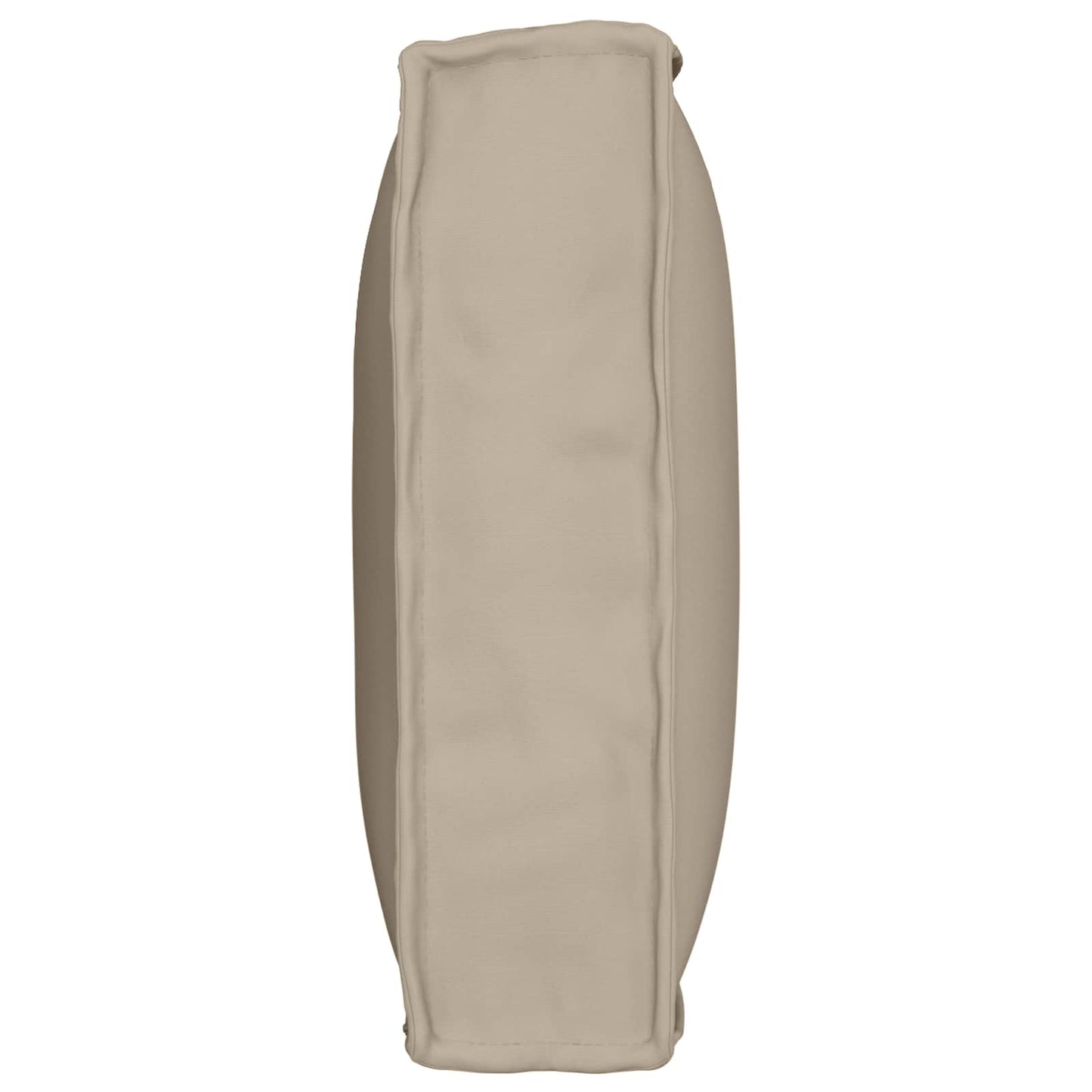 Cushion Taupe 80 x 40 x 12 cm Oxford fabric