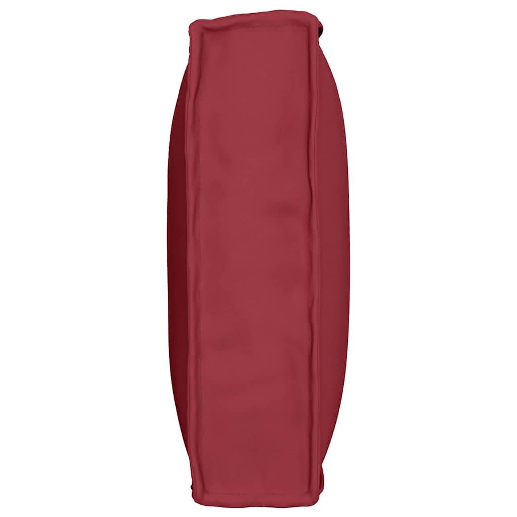 Coussin de dossier pour palette Rouge bordeaux 80 x 40 x 12 cm