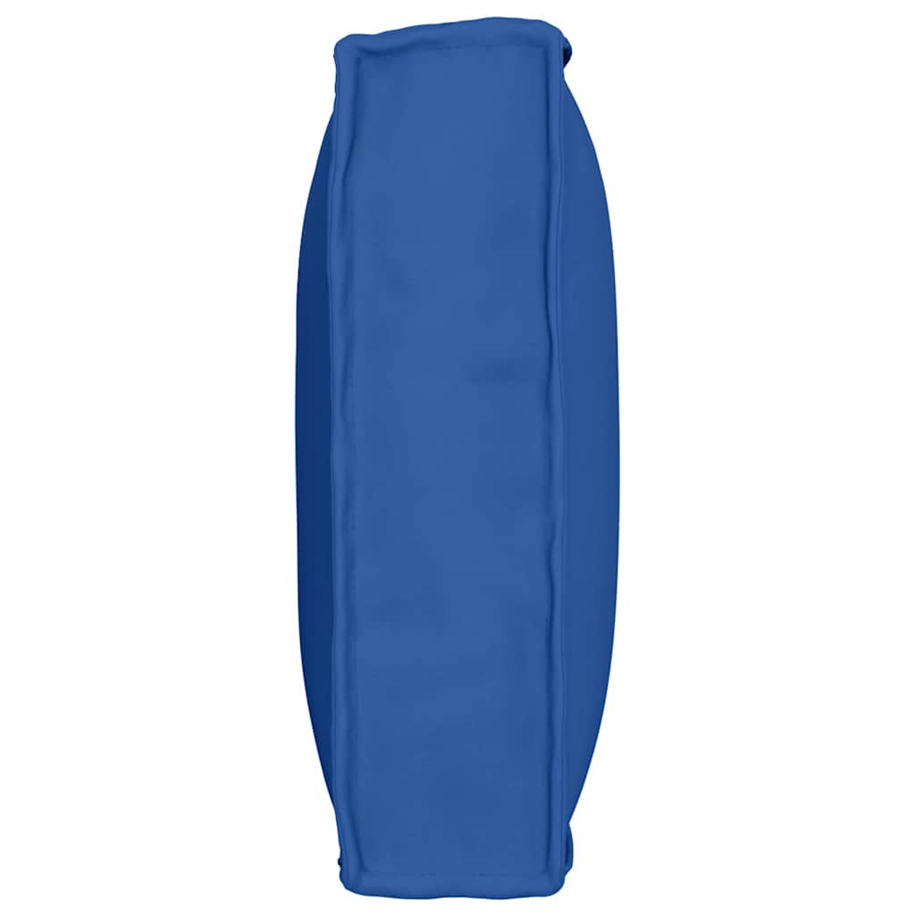 Coussin de dossier de palette bleu roi 80 x 40 x 12 cm