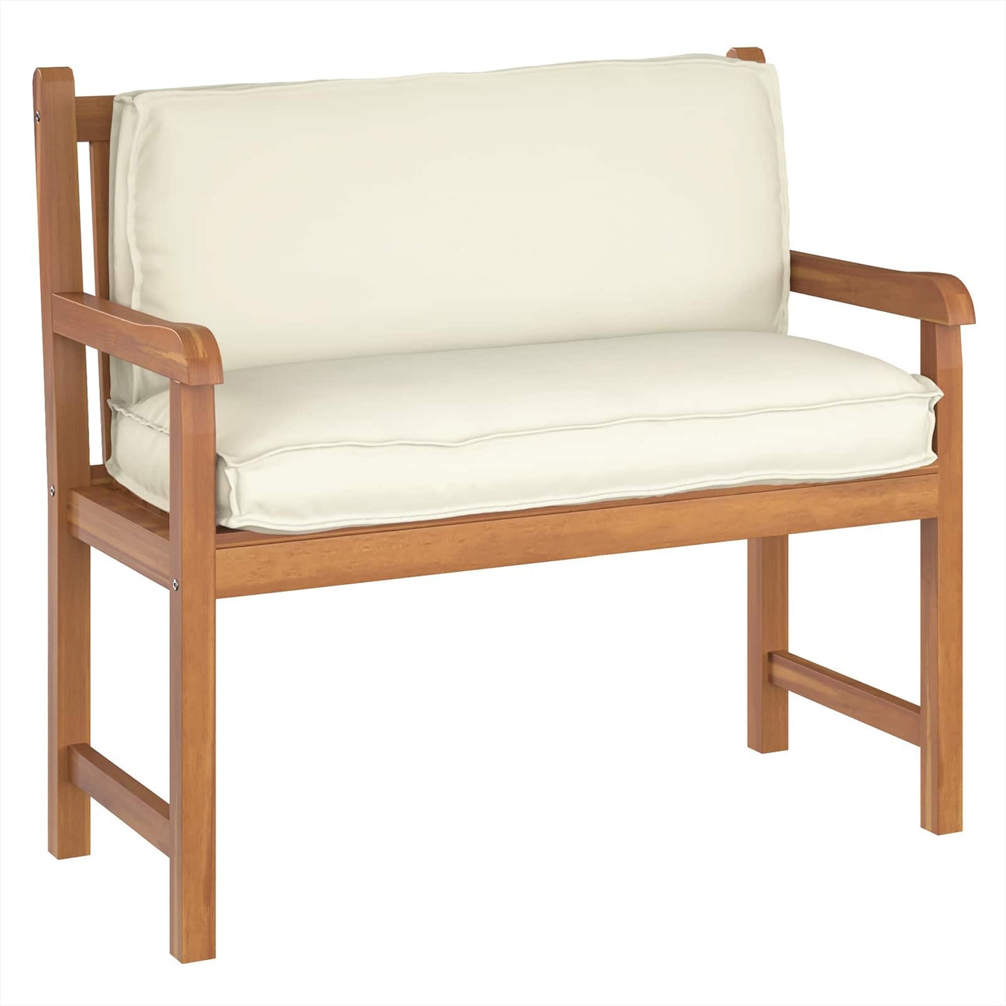 Coussin Crème 120 x 40 x 12 cm Tissu Oxford