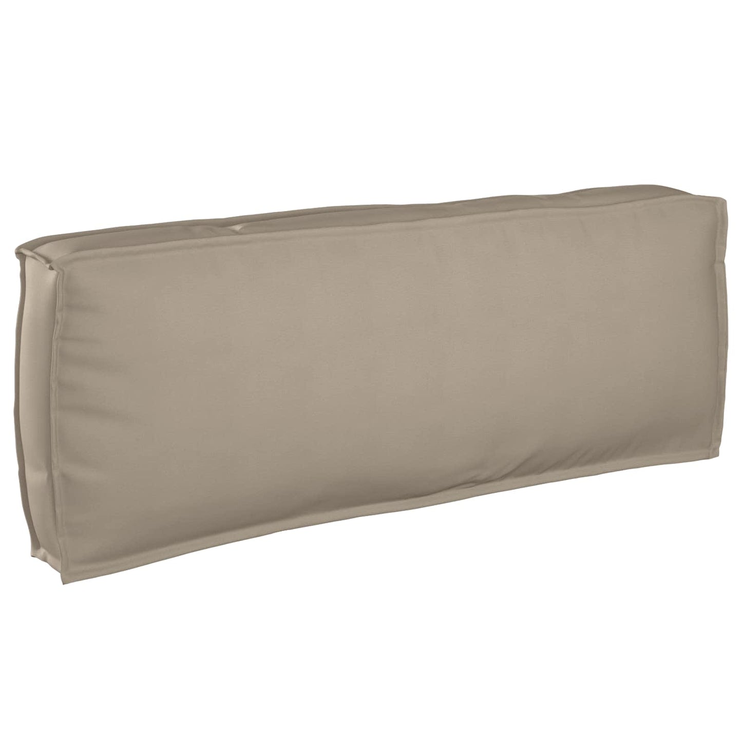 Cushion Taupe 120 x 40 x 12 cm Oxford fabric