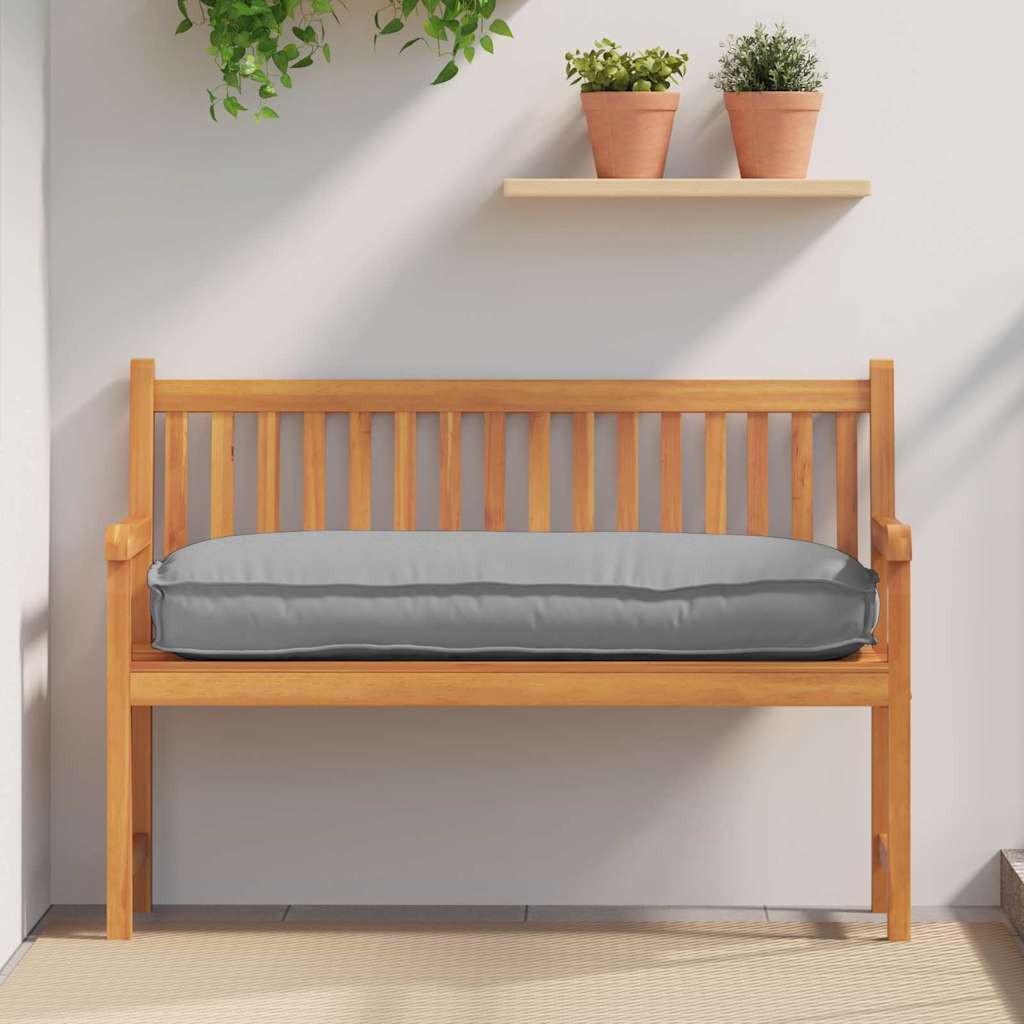 Coussin gris 120 x 50 x 12 cm Tissu Oxford