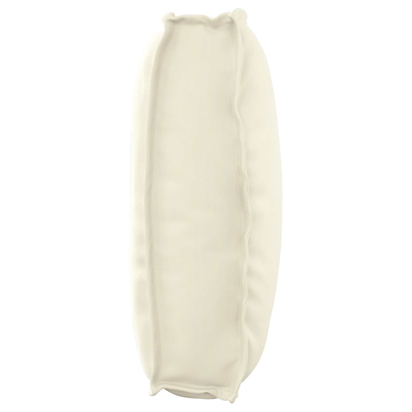 Coussin crème 120 x 50 x 12 cm Tissu Oxford