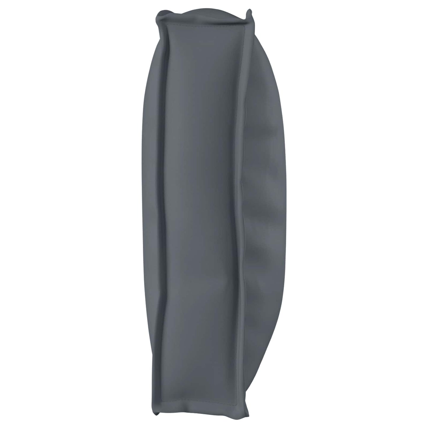Kissen Anthrazit 120 x 60 x 12 cm Oxford-Stoff