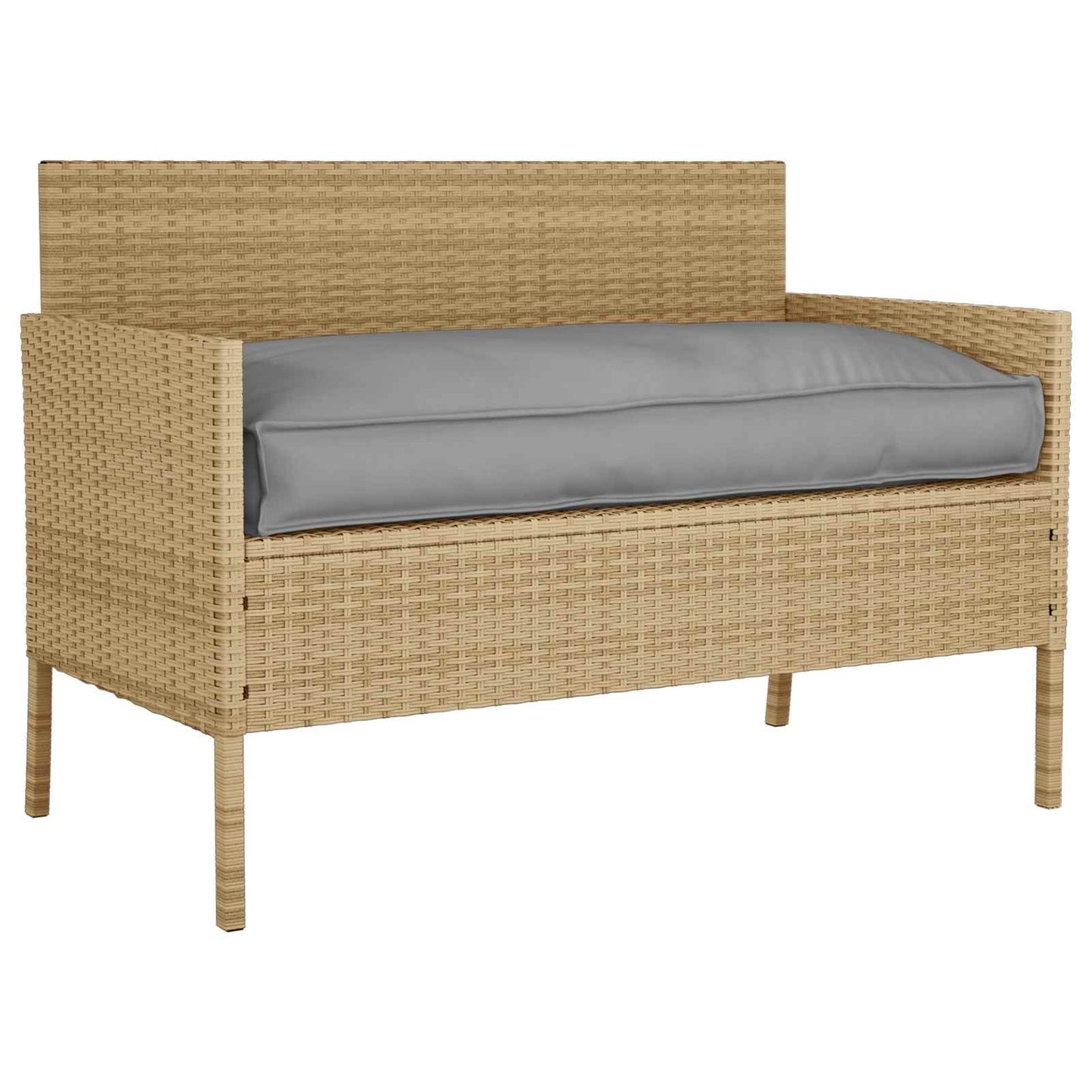Coussin gris 120 x 60 x 12 cm Tissu Oxford