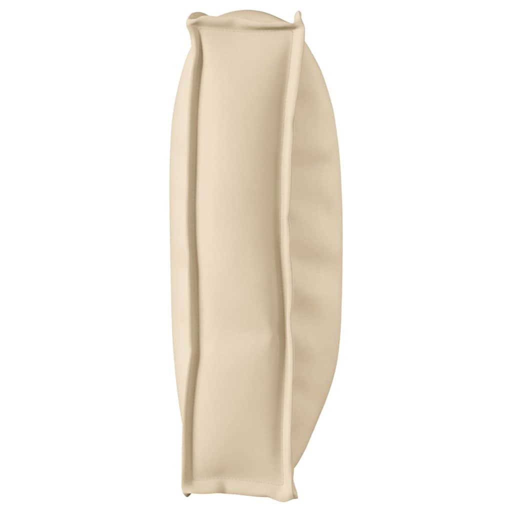 Coussin de palette pour assise / dossier avec coussin beige