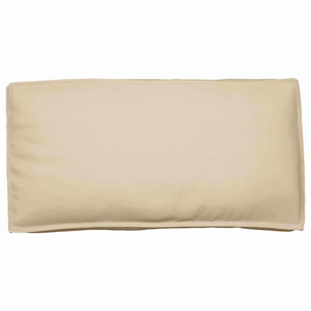 Coussin de palette pour assise / dossier avec coussin beige