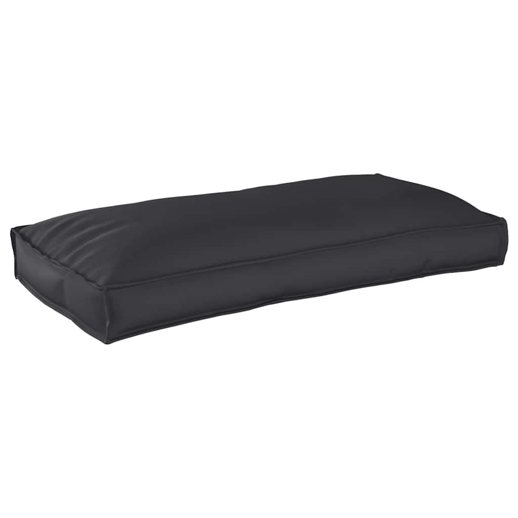 Pallet cushion for seat / backrest with cushion black