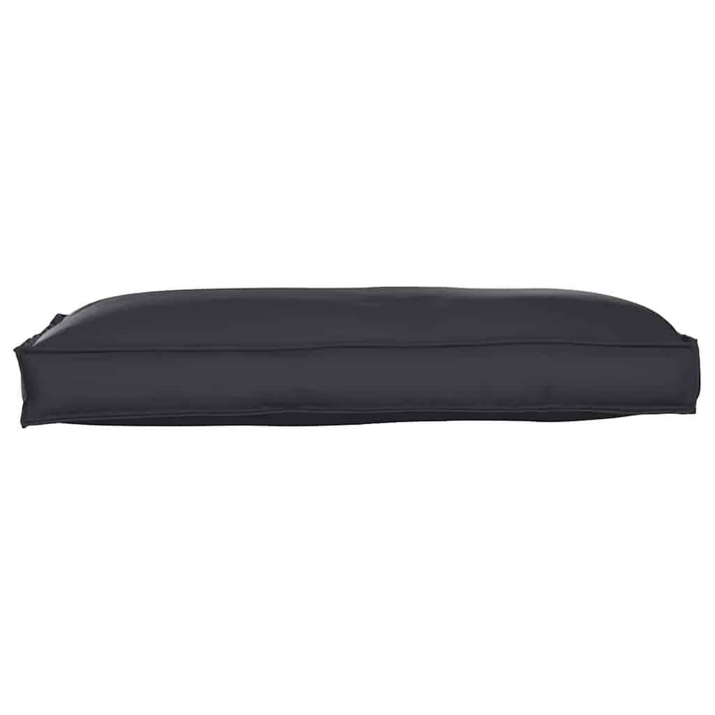Pallet cushion for seat / backrest with cushion black