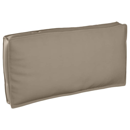Palettenkissen für Sitzfläche / Rückenlehne mit Kissen Taupe