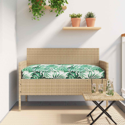 Kissen Blatt Blattmuster 80 x 80 x 52 cm Oxford-Stoff