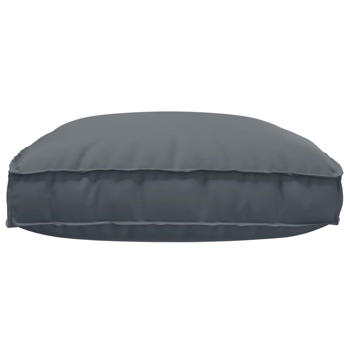 Kissen Anthrazit 120 x 80 x 12 cm Oxford-Stoff