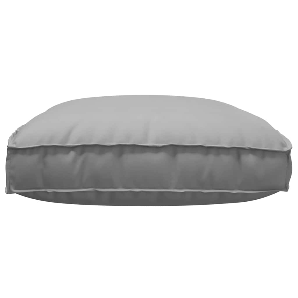 Cushion Grey 120 x 80 x 12 cm Oxford fabric