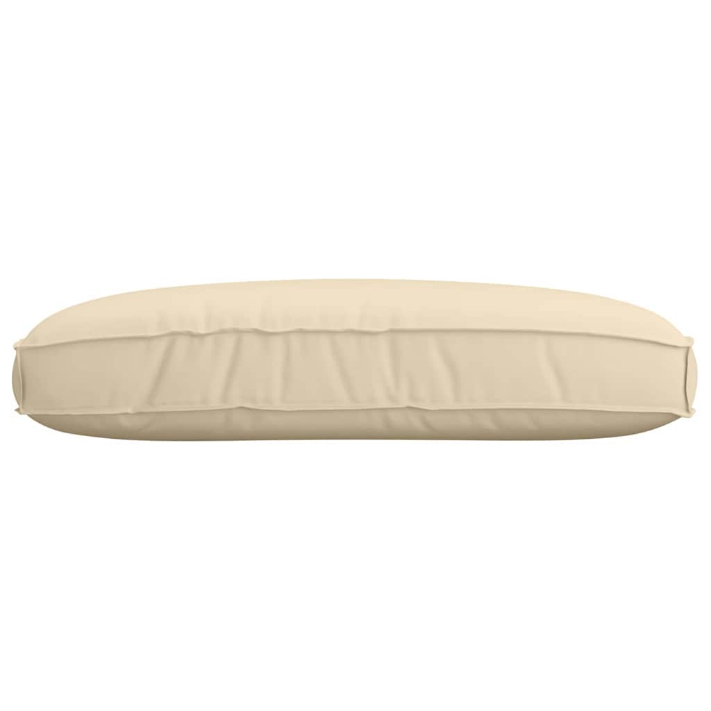 Coussin beige 120 x 80 x 12 cm Tissu Oxford