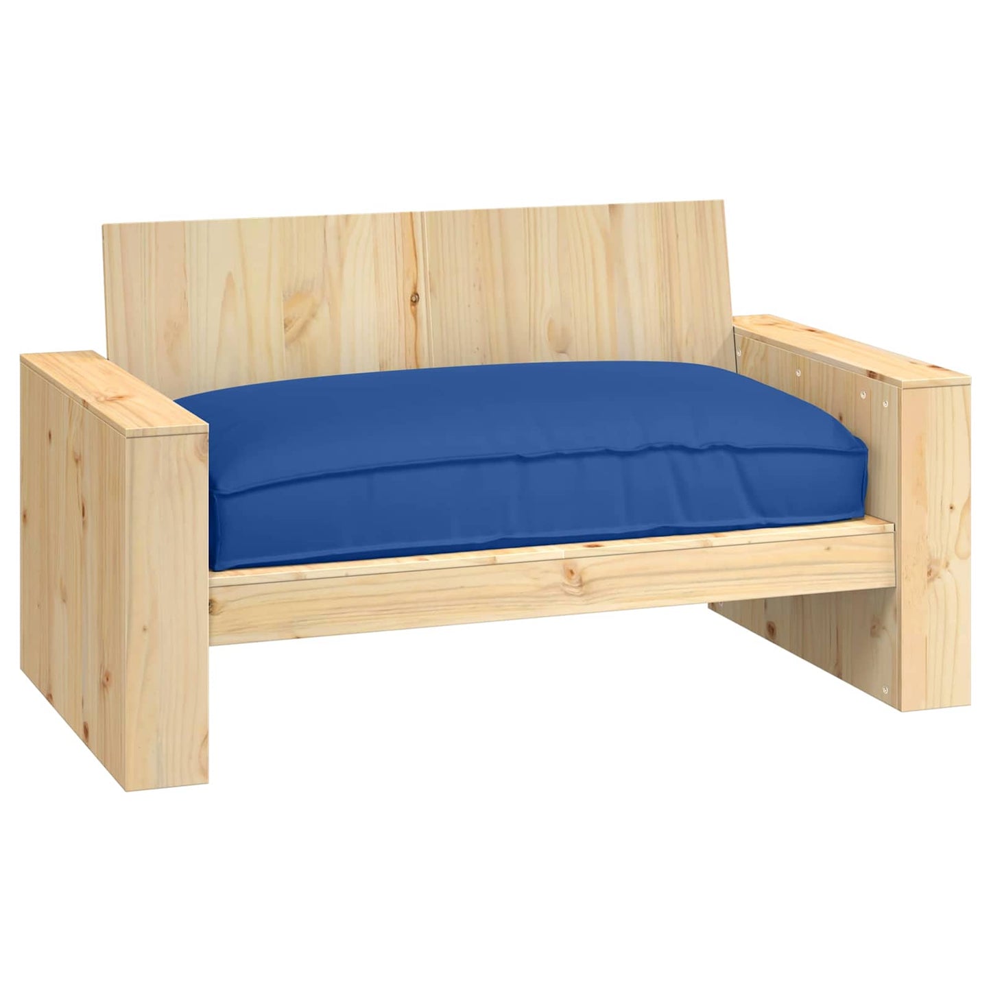 Pillow Royal Blue 120 x 80 x 12 cm Oxford fabric