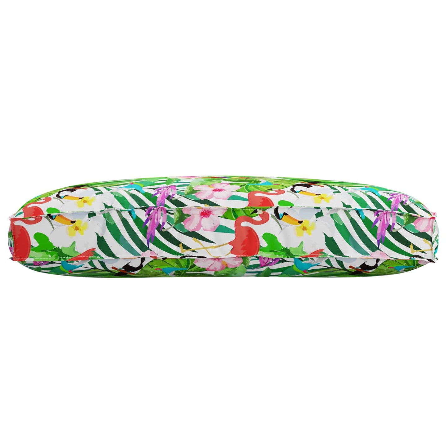 Cushion Floral Multicolour 120 x 80 x 12 cm Oxford Fabric