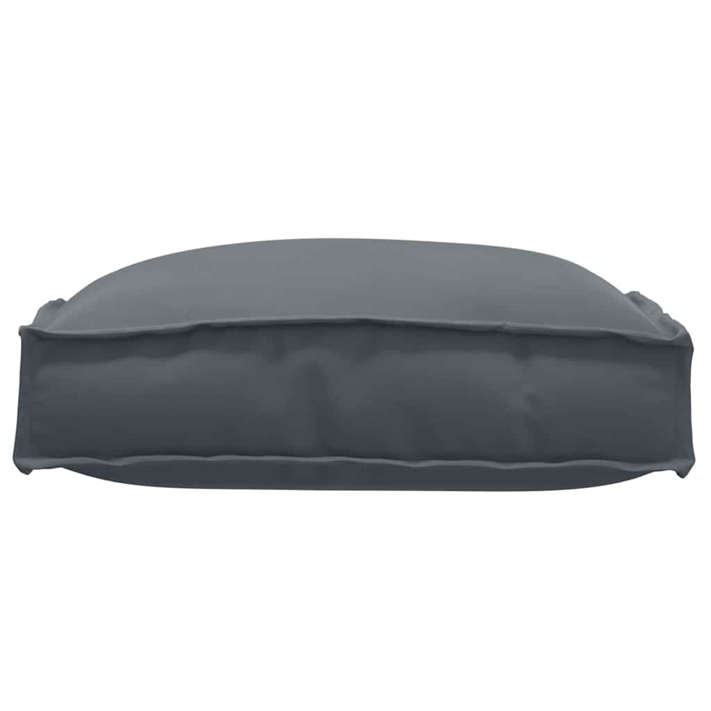 Cushions 2 pcs Anthracite 40 x 40 x 8 cm Oxford Fabric